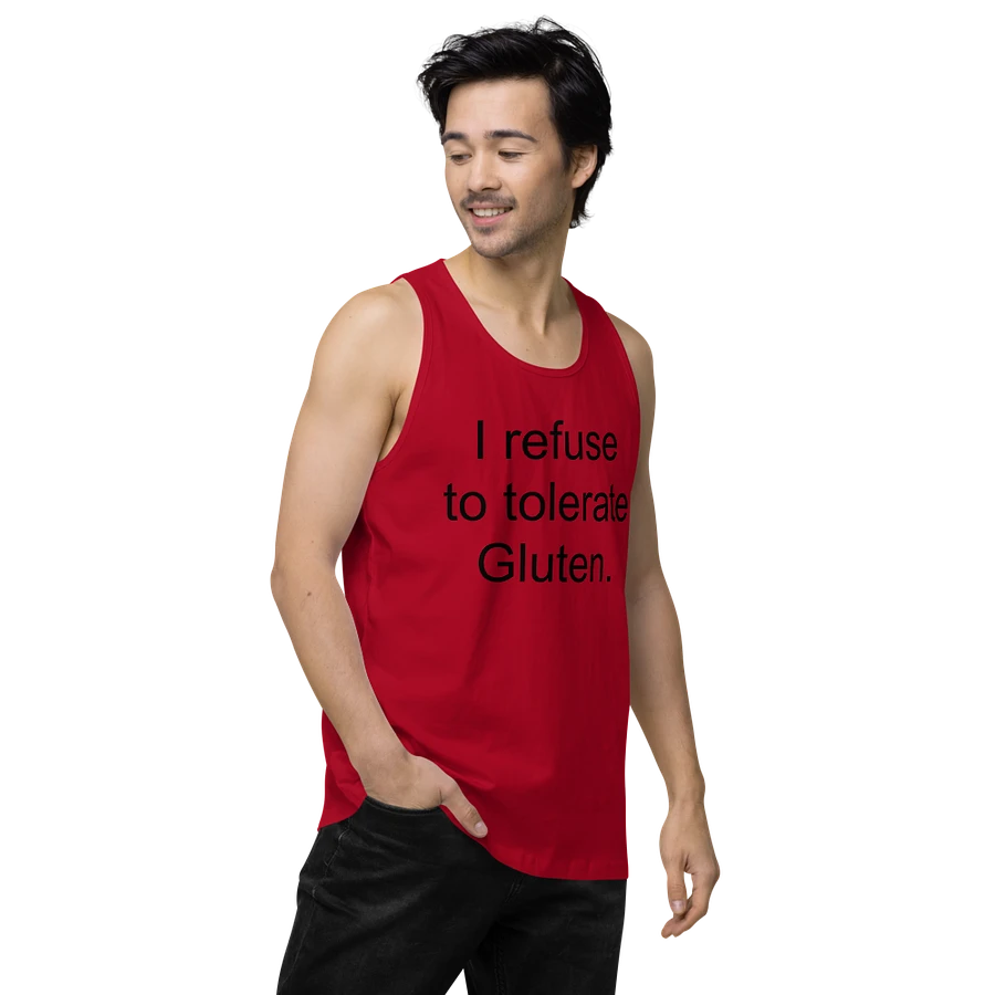 I refuse to tolerate gluten tank top product image (28)