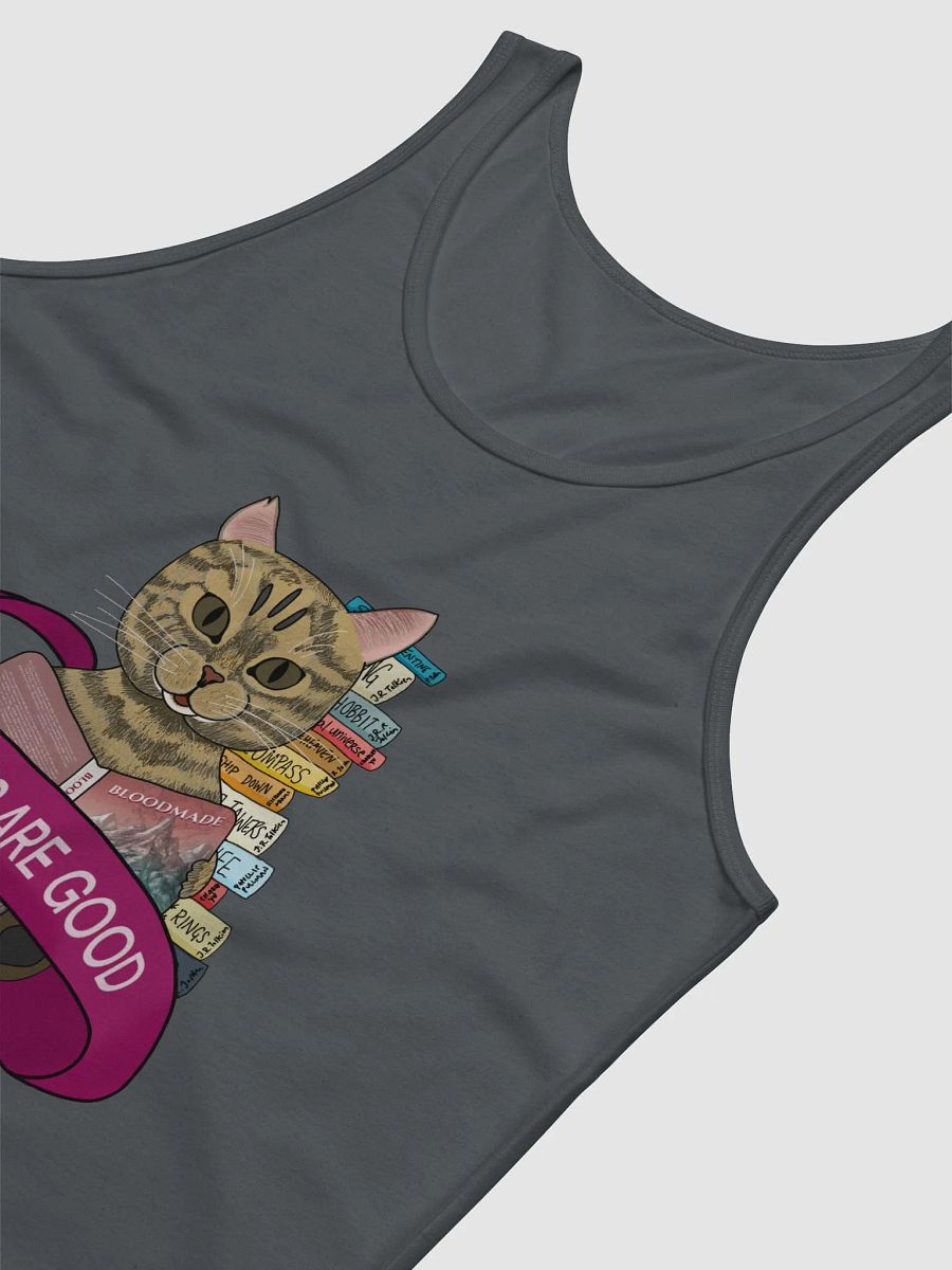 BOOKS ARE GOOD Workout Tank product image (6)