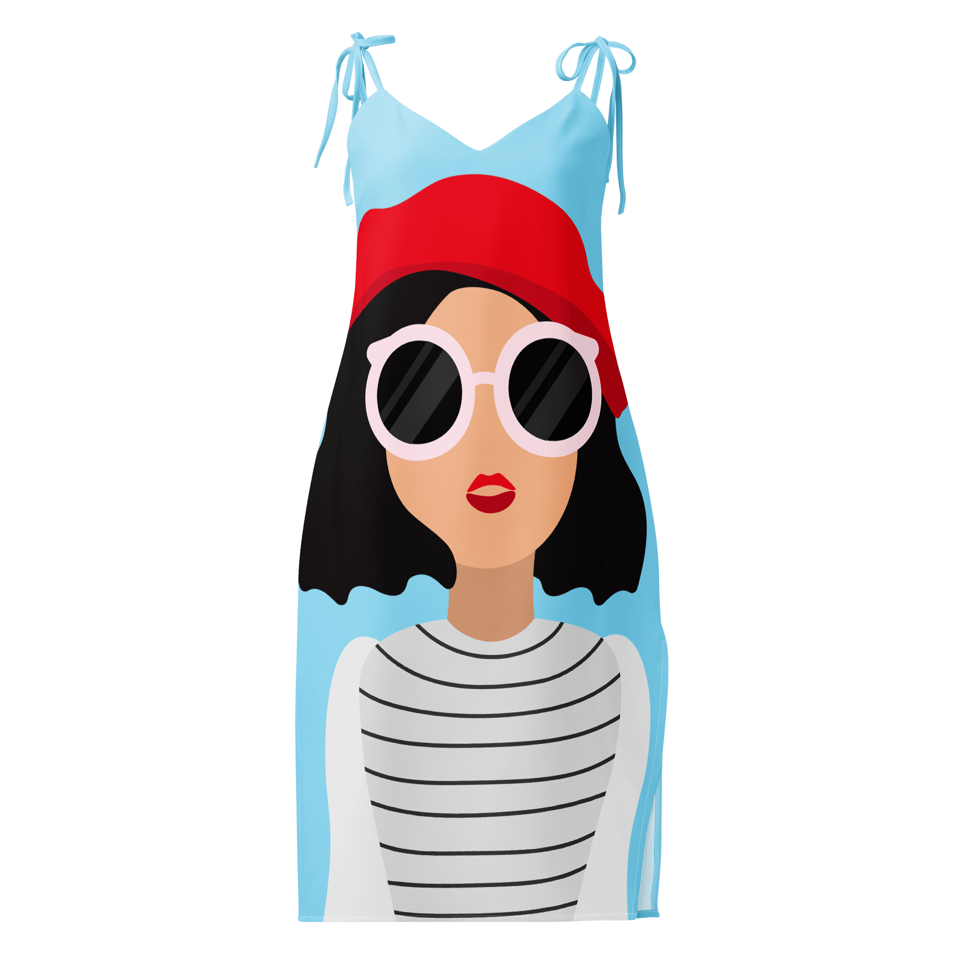 Parisian Chic Portrait Slip Dress product image (1)