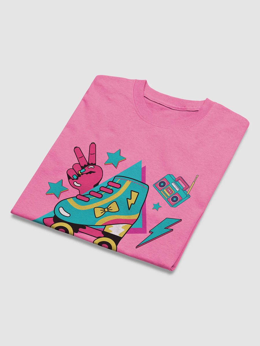 Electric 90s Retro Roller Skate T-Shirt product image (18)