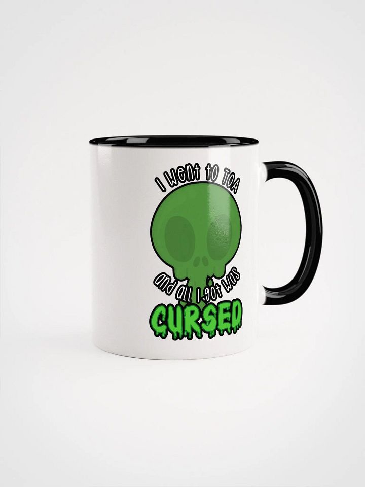 All I Got Was Cursed - Hunter - Ceramic Mug w/Color product image (1)