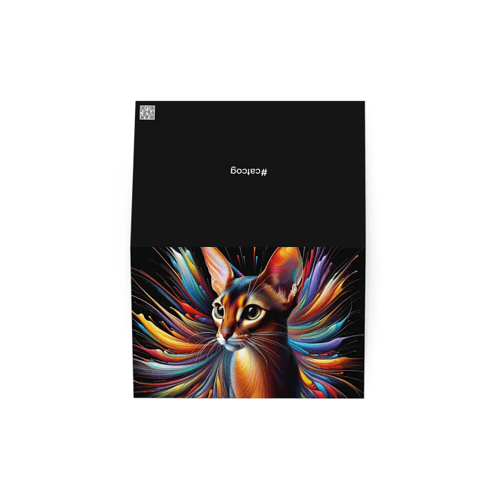 Greeting Card: Abyssinian product image (1)