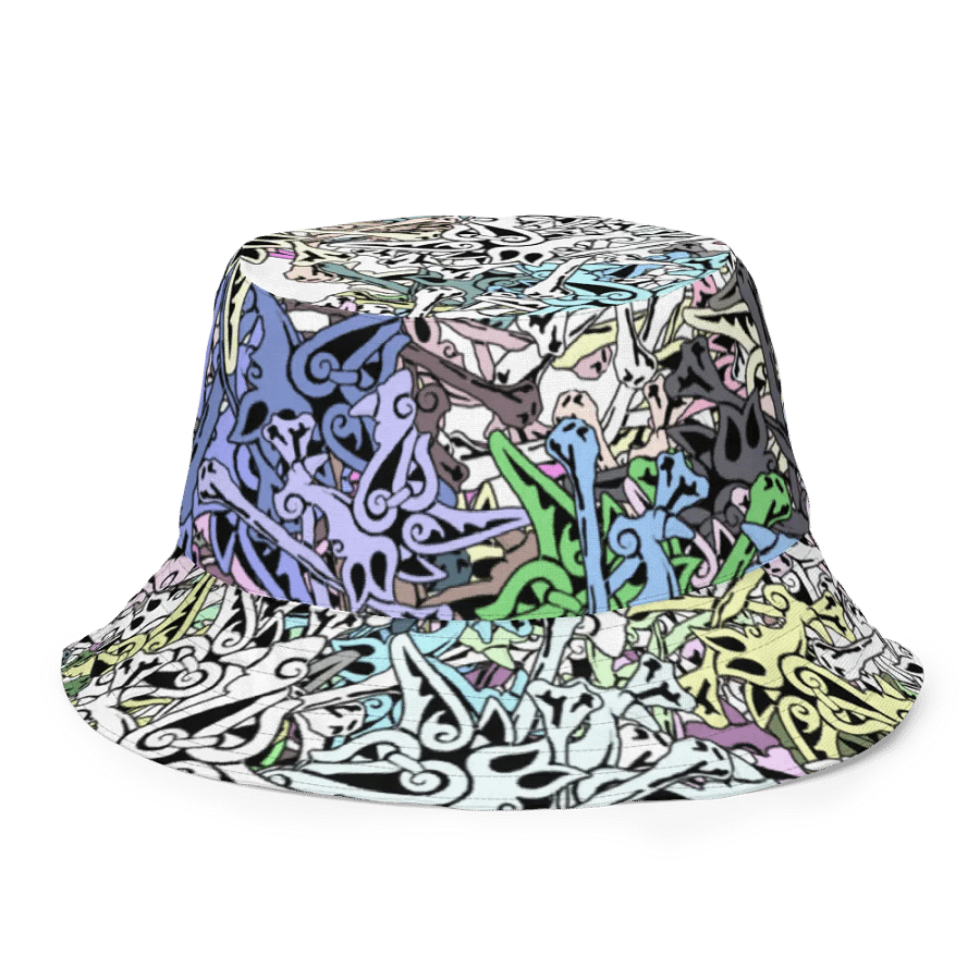 Jorgy Roger BW/Pastel Bucket Hat product image (1)