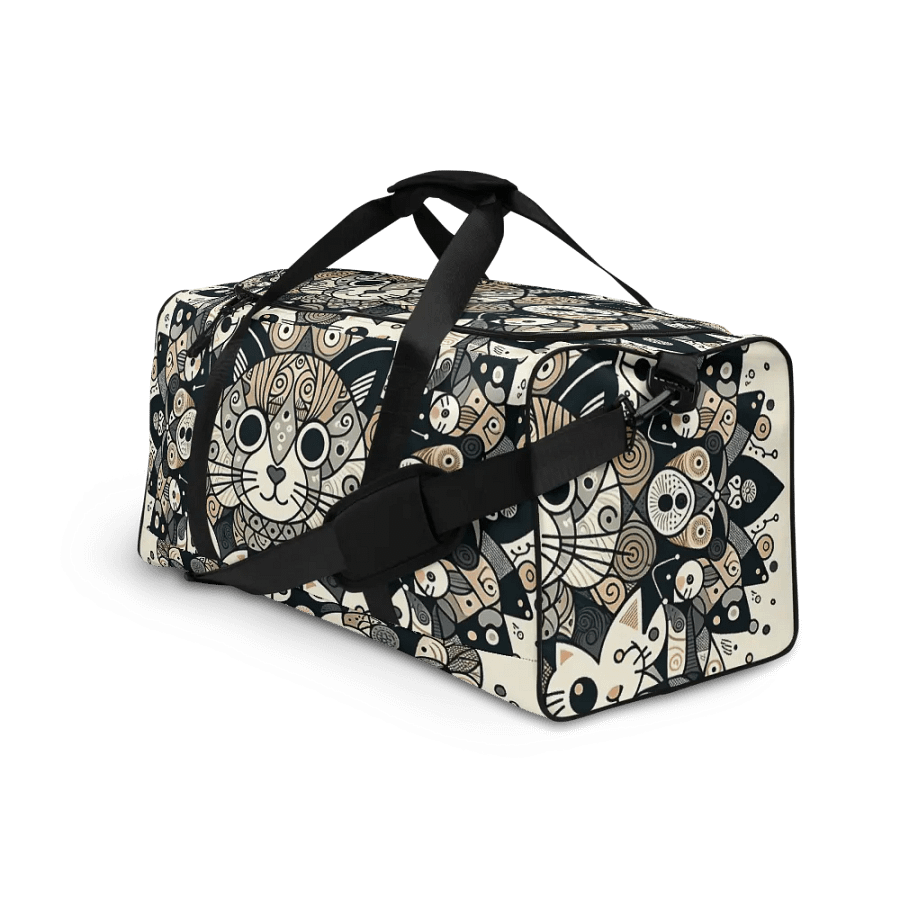 All-Over Print Duffle Bag product image (5)