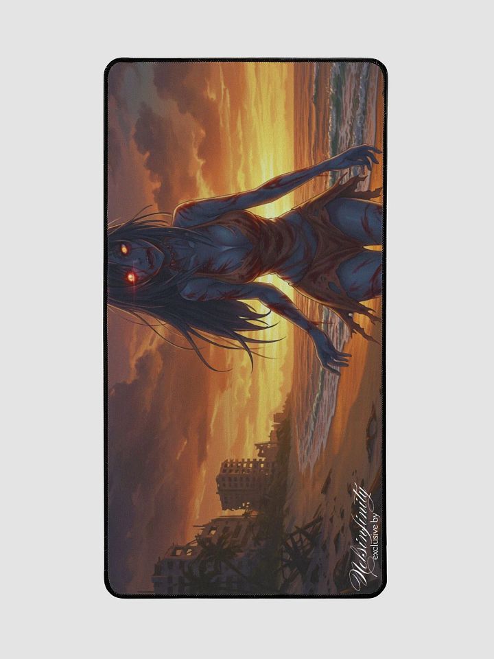 V4 Zombie Anime Beach Babe Desk Mat product image (2)