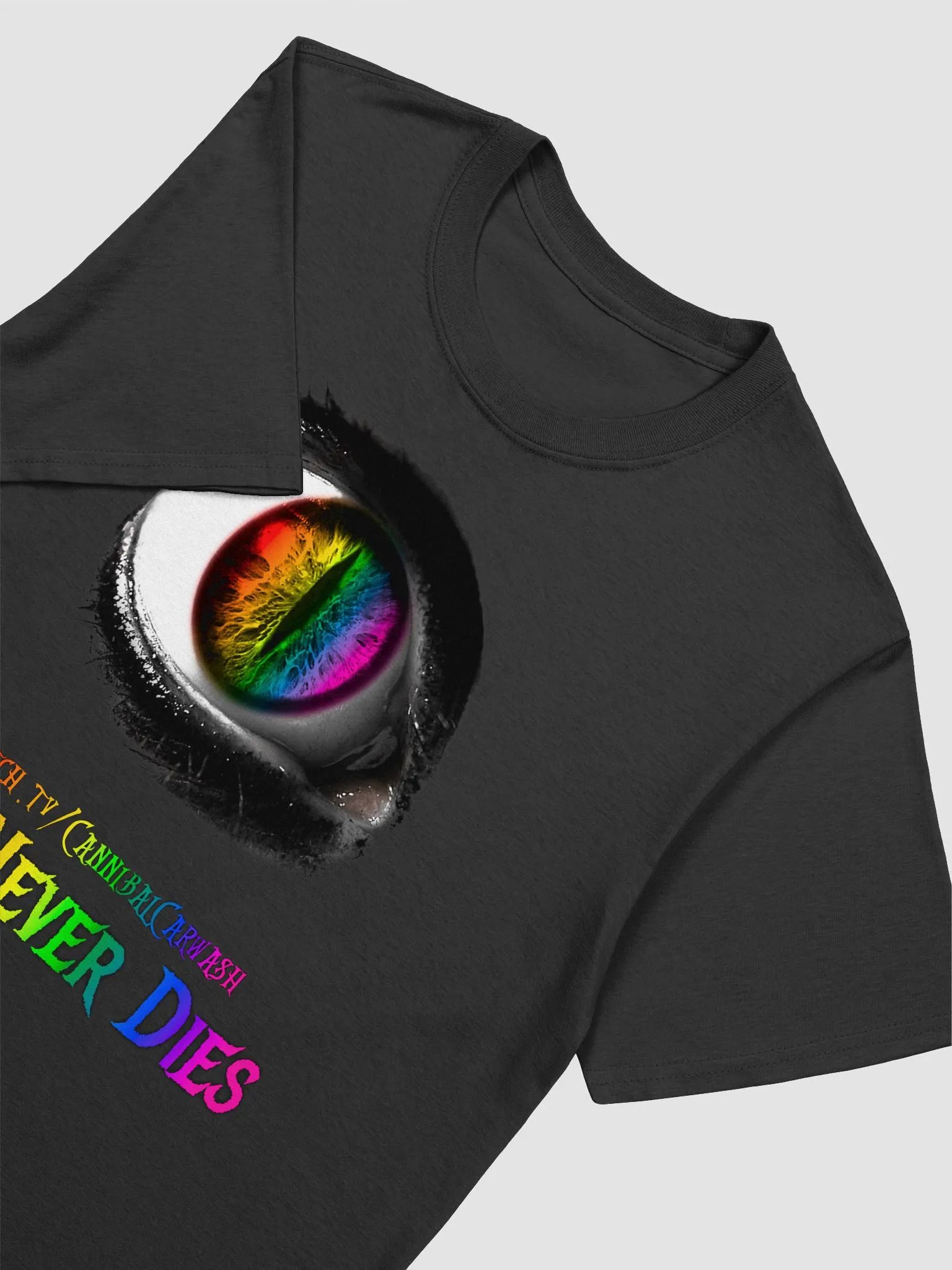 Evil Never Dies Rainbow T-Shirt product image (3)