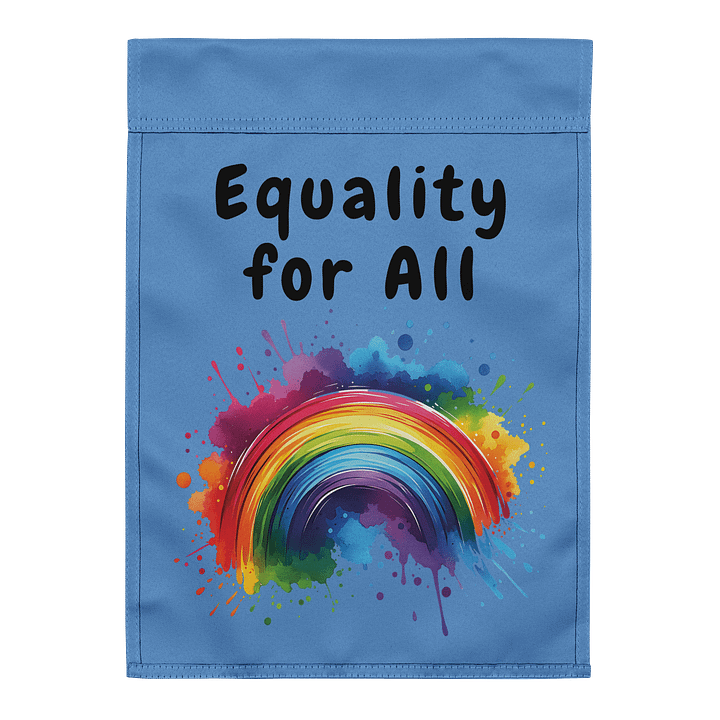 Equality For All Inclusive garden flag product image (2)