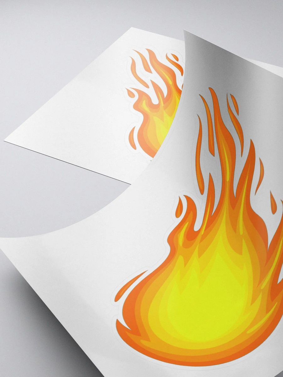 Fireball Kiss-Cut Sticker product image (4)
