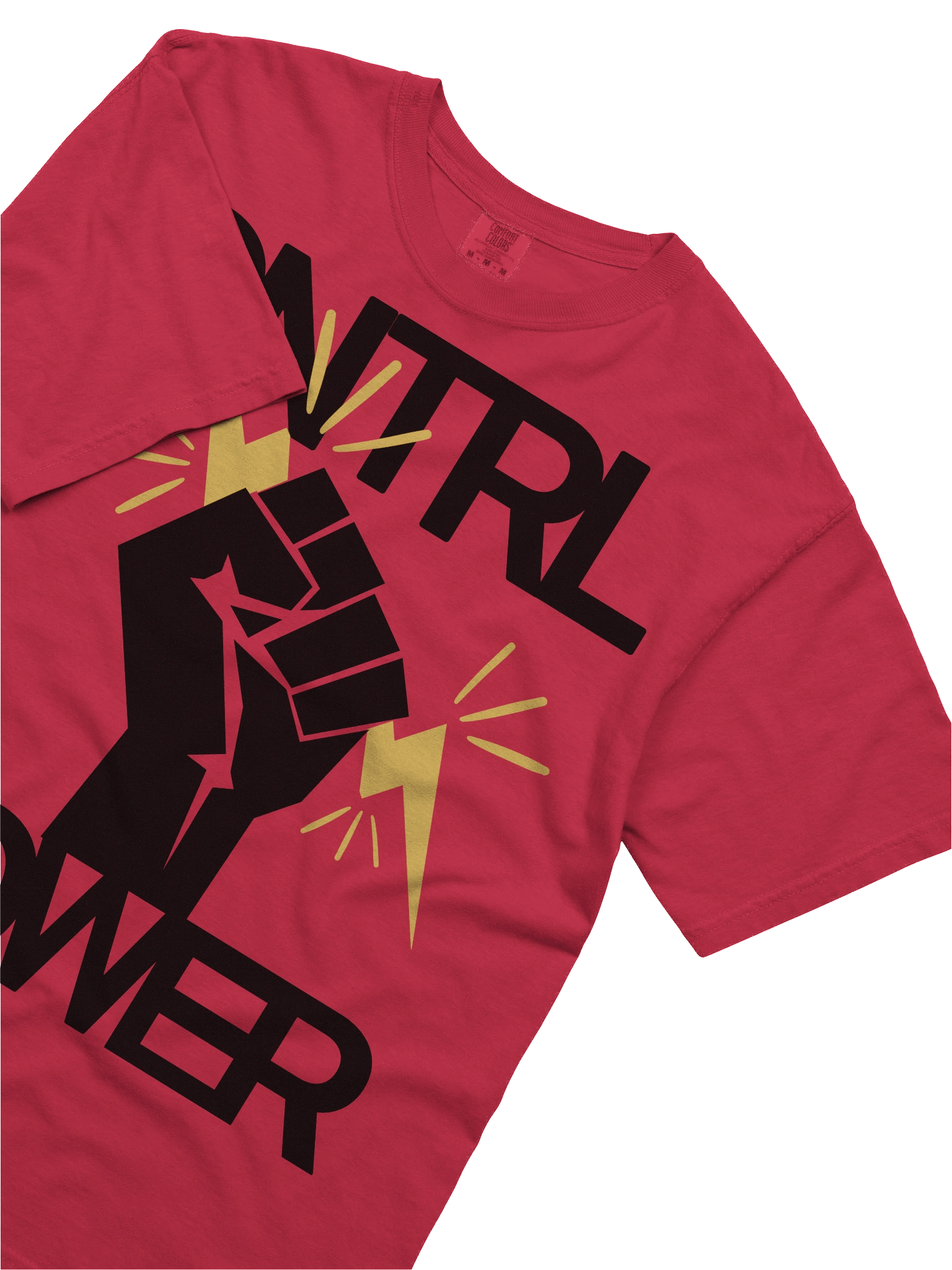 CNTRL (BLK) POWER Tee product image (15)
