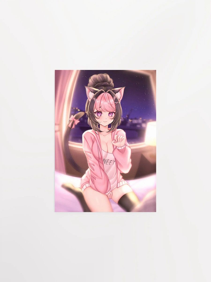 neko bedtime strawb print product image (1)