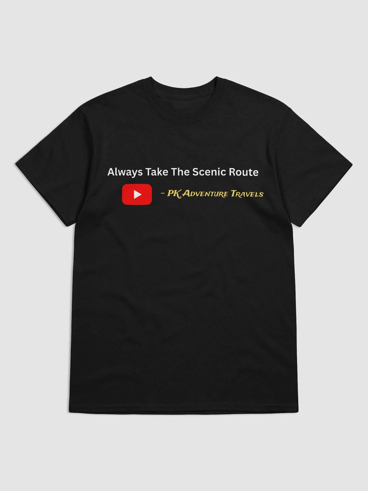 Scenic Route YouTube Logo Gildan Tee product image (2)