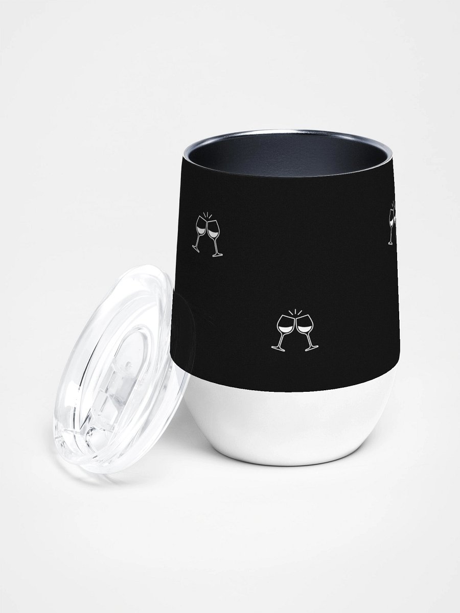 Iconic Cheers Wine Tumbler Black product image (2)