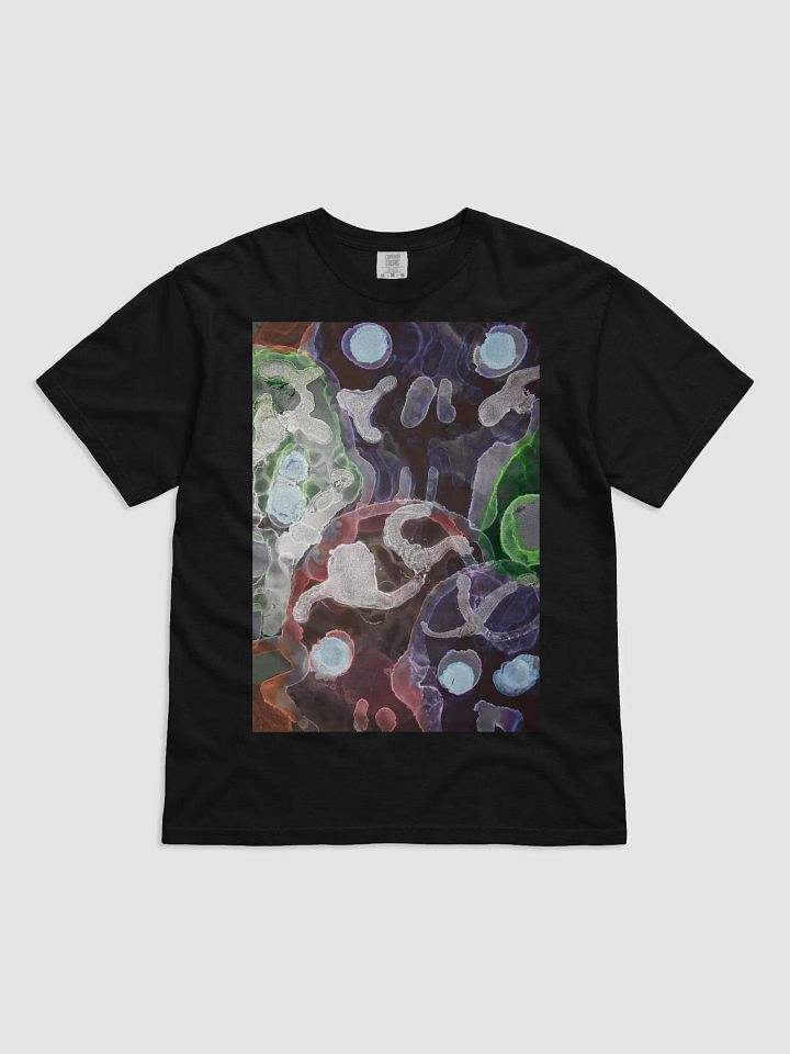 Sugar Skulls Dia de Lost Muertos Ink art Fluid Organic Abstract T-Shirt product image (1)
