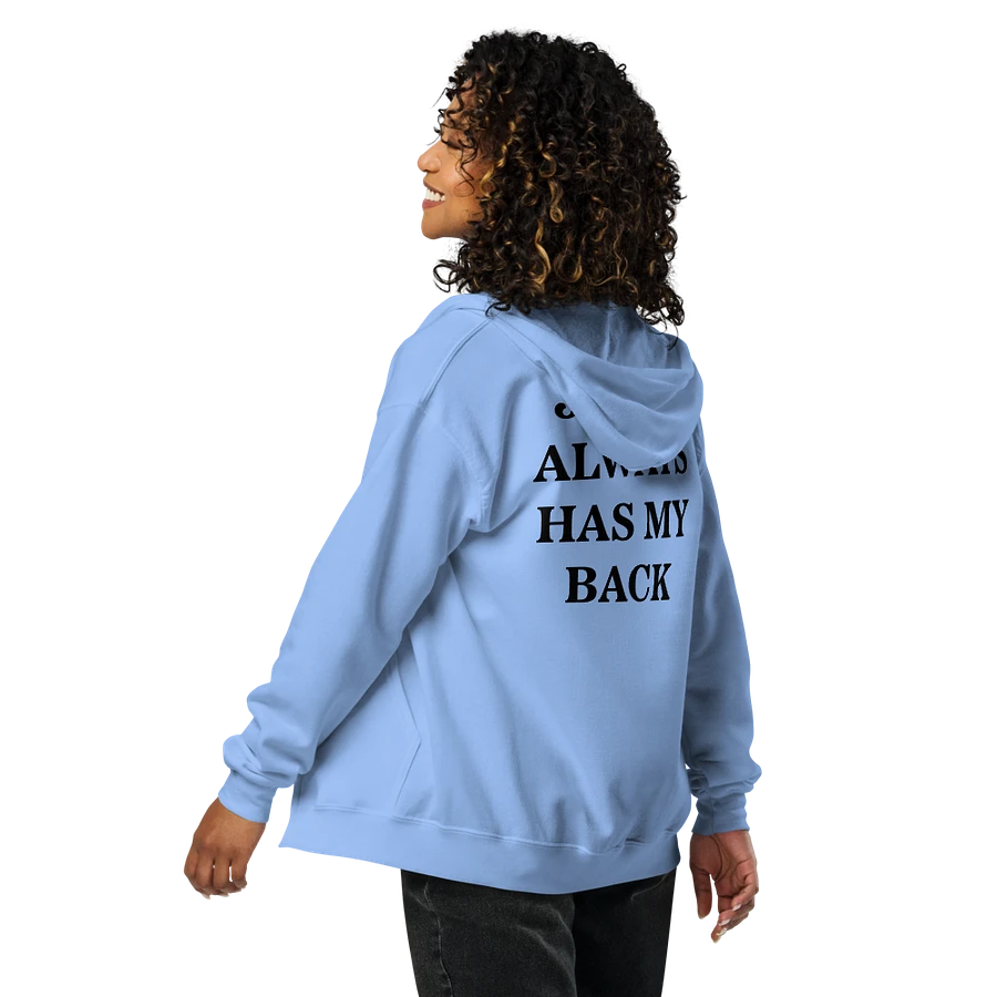 Jesus Always Has My Back - Zipper Hoodie product image (11)