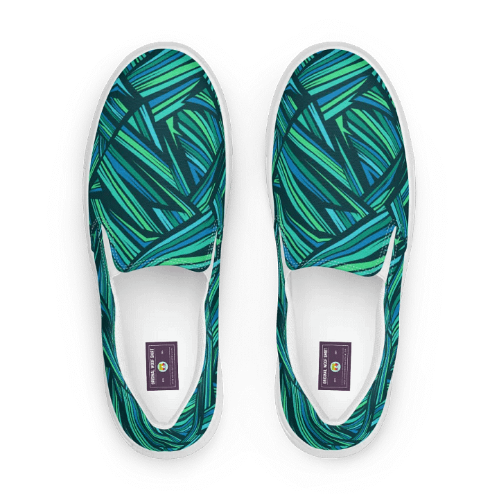Aqua Angles | Women's Slip-On Canvas Shoes product image (2)