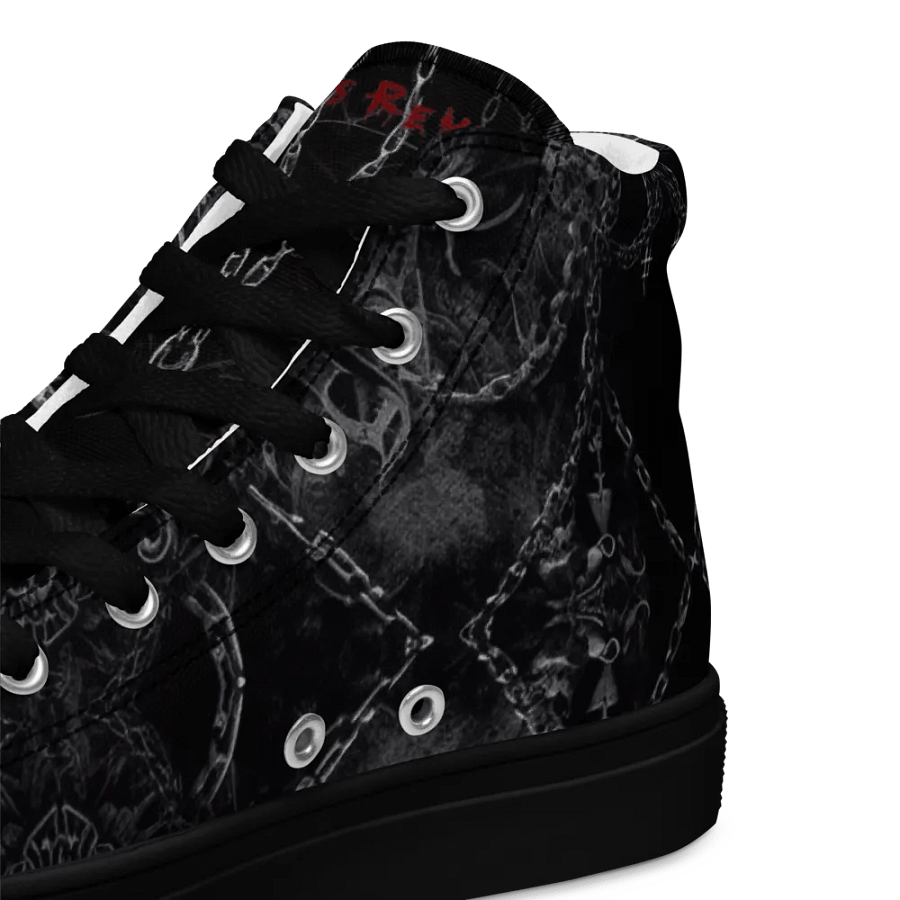 Ruinous revenge ETHEREAL DARKNESS edition woman's high top canvas shoes product image (11)