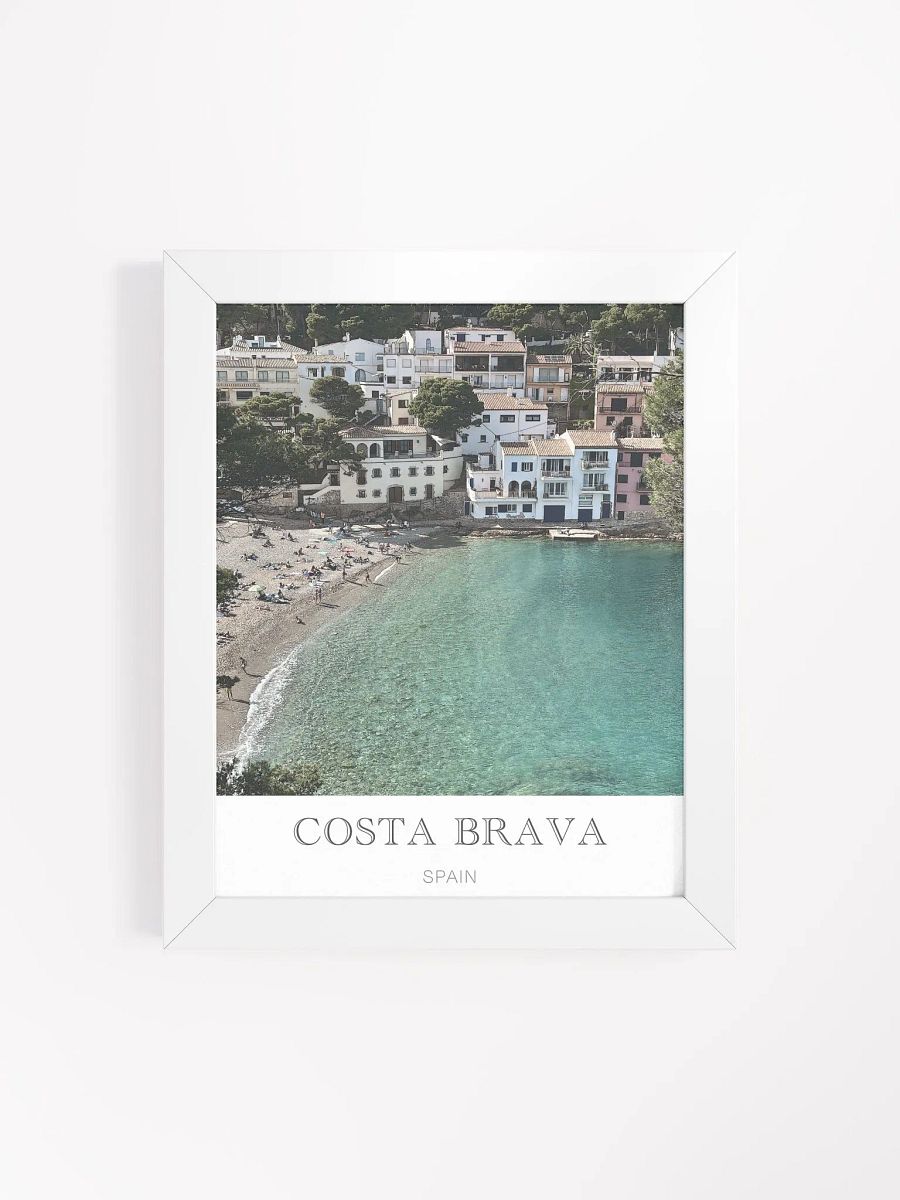 Costa Brava Cala Sa Tuna - Framed High-Quality Matte Poster product image (4)