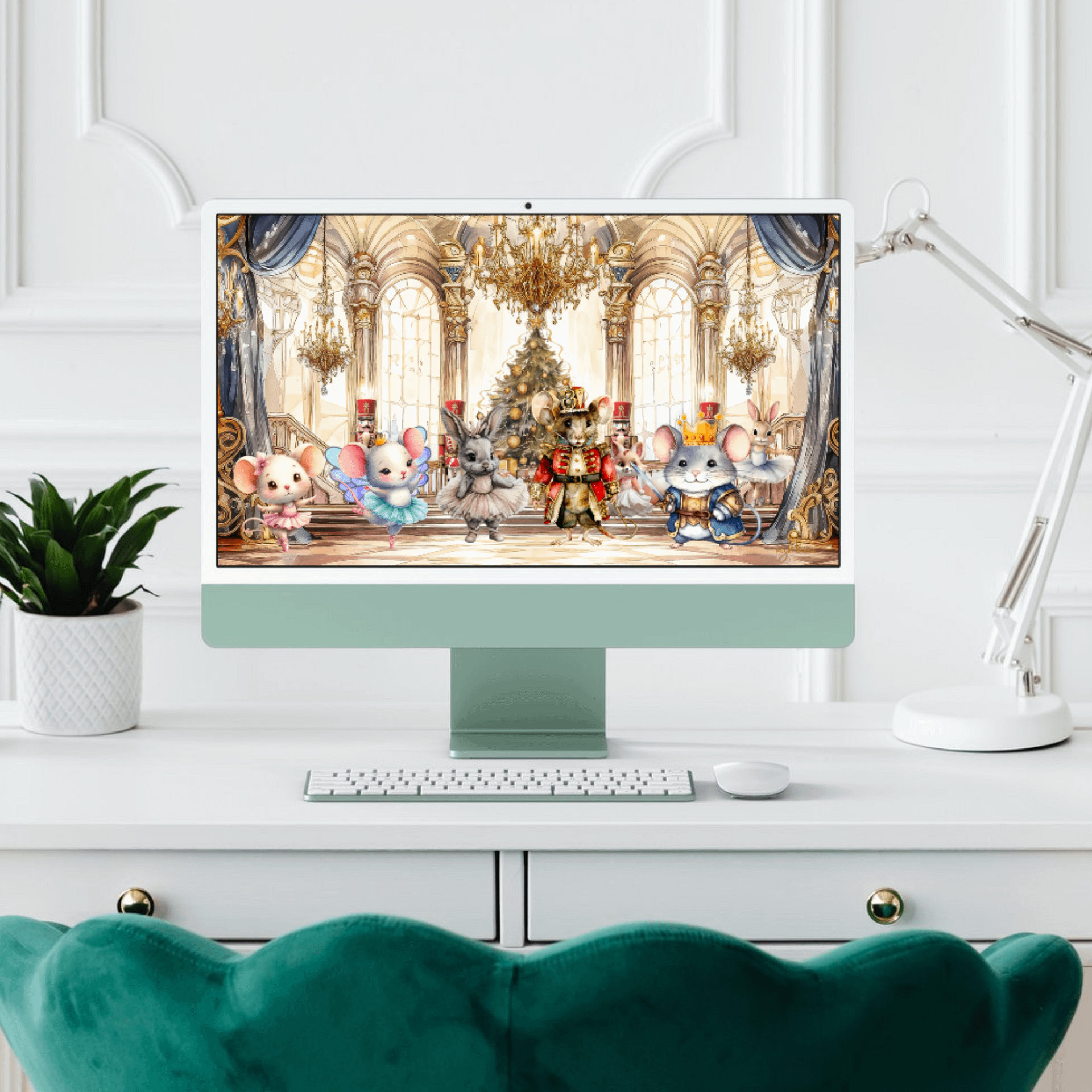 The Enchanted Nutcracker Ballet Desktop, Laptop, and Smart TV Digital Wallpaper product image (2)