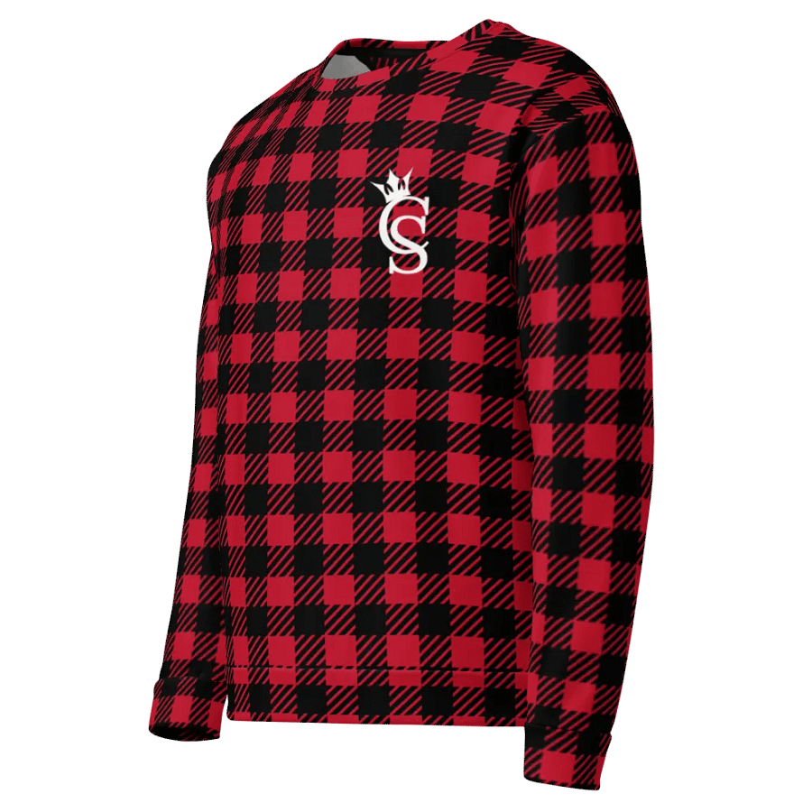 Limited Edition Plaid "King Chauncey" Long Sleeve Pajama Shirt product image (8)