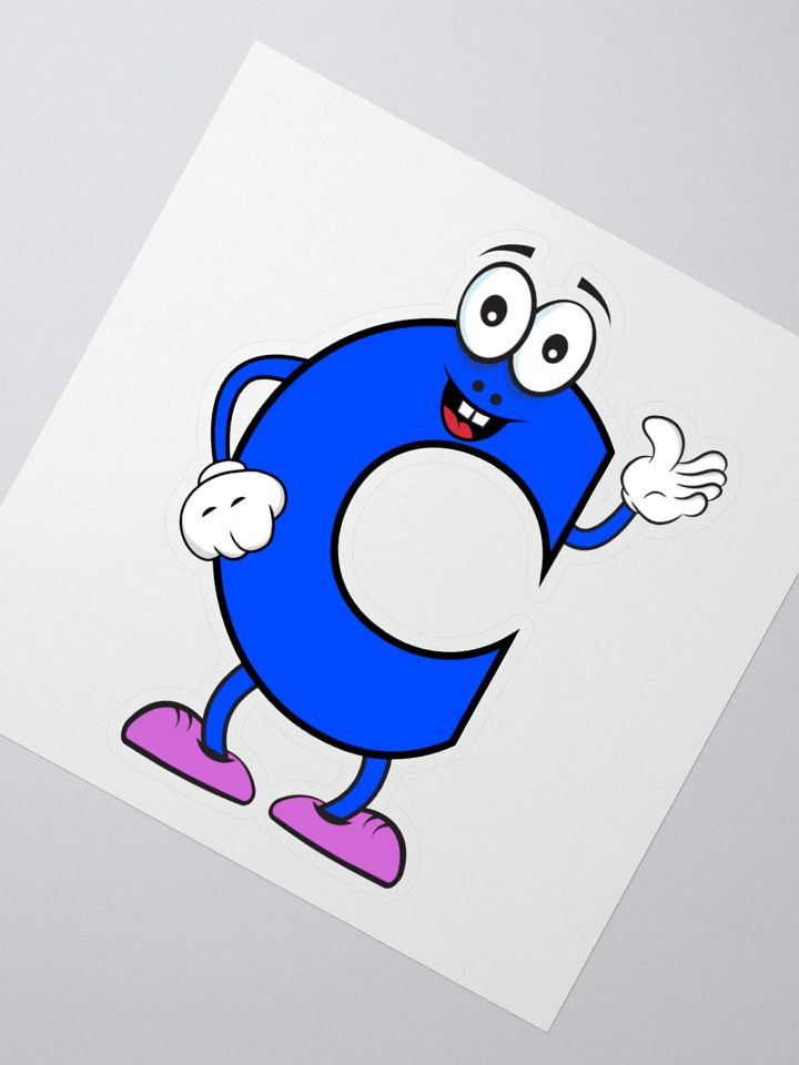 C Cartoon Character Sticker product image (4)