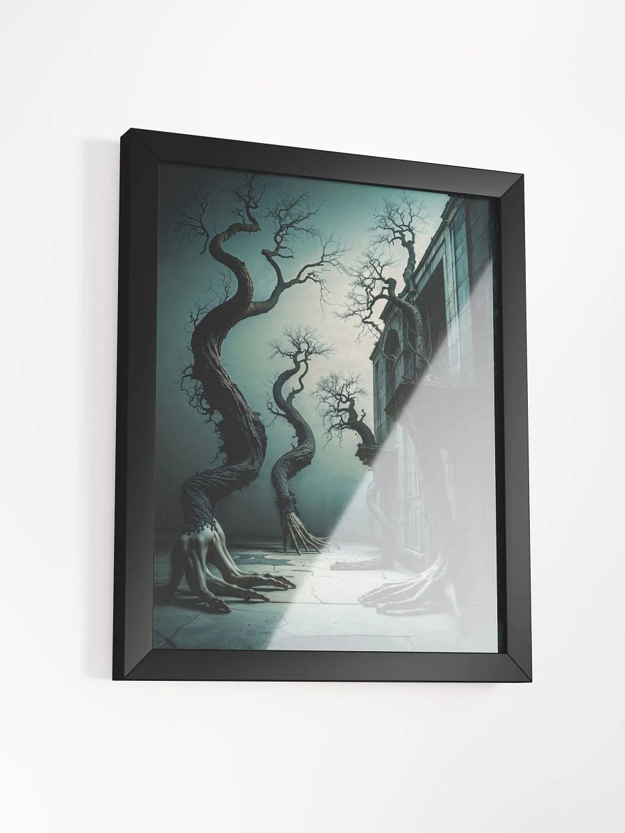 Surreal Muscular Trees Framed Print product image (17)