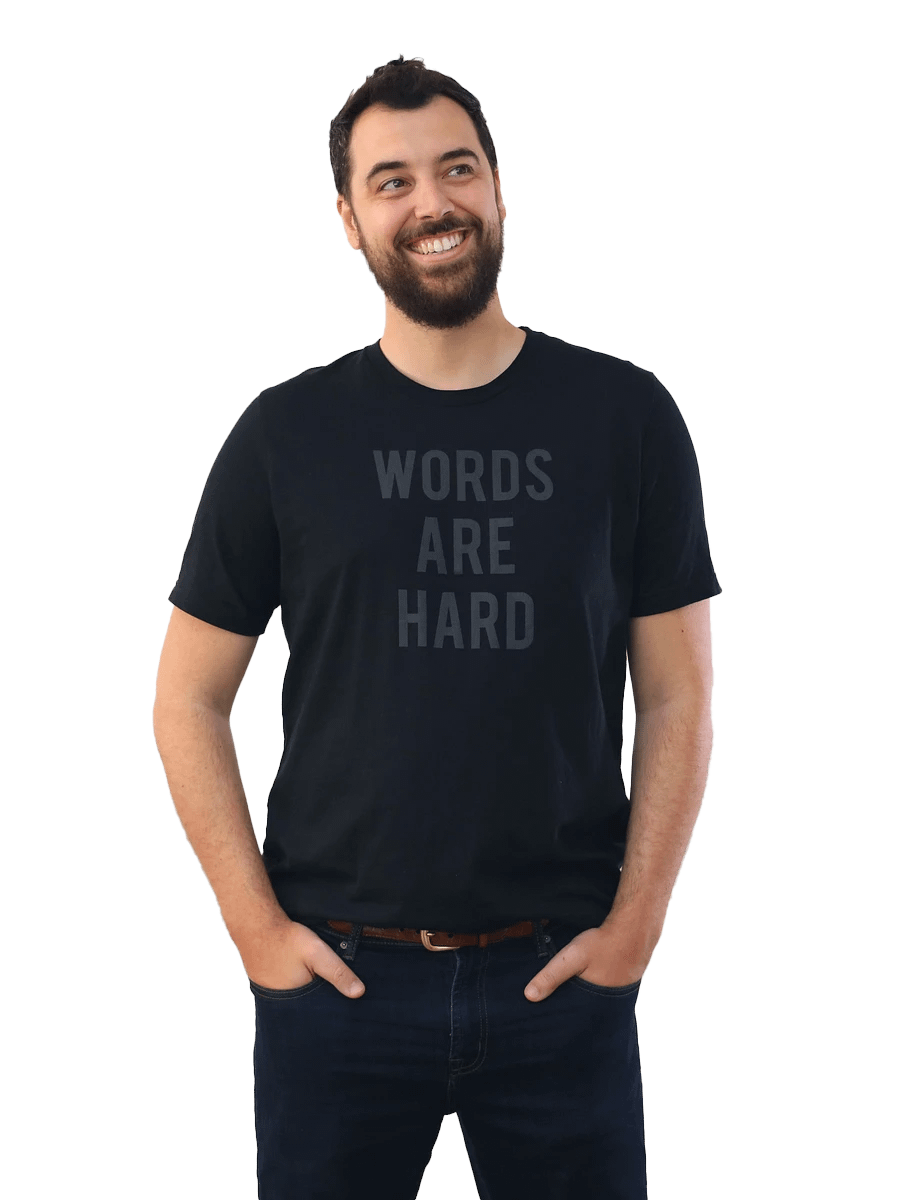 Words Are Hard Tee product image (31)
