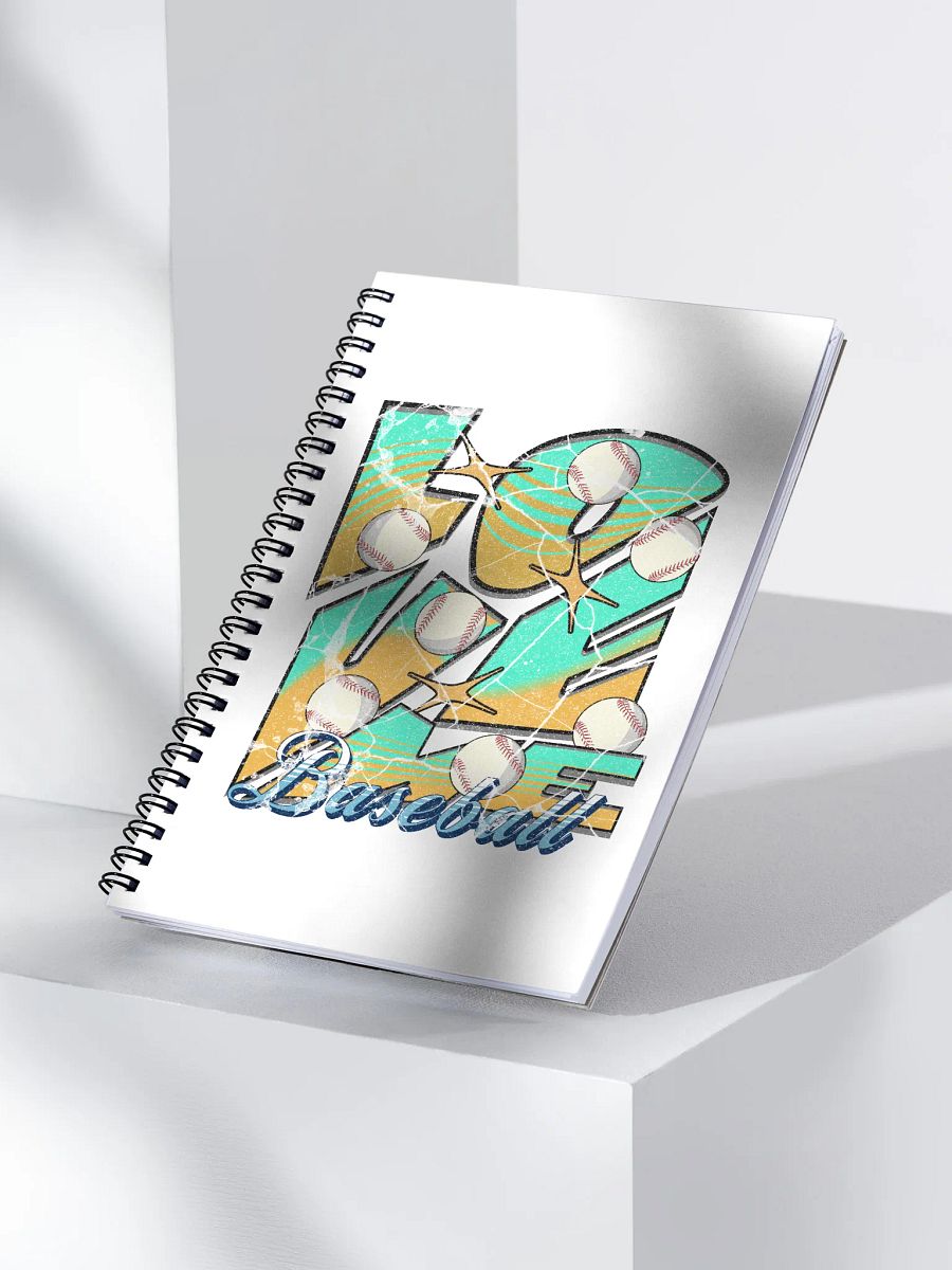 Love Me Baseball Starstruck Spiral Notebook product image (3)