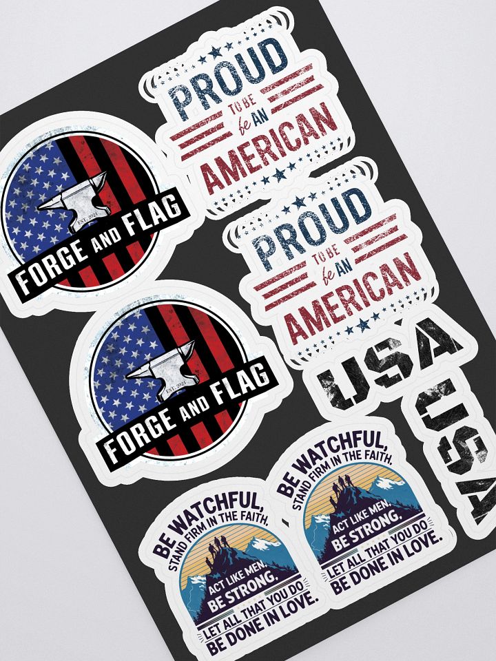 Forge & Flag™ Sticker Collection product image (1)