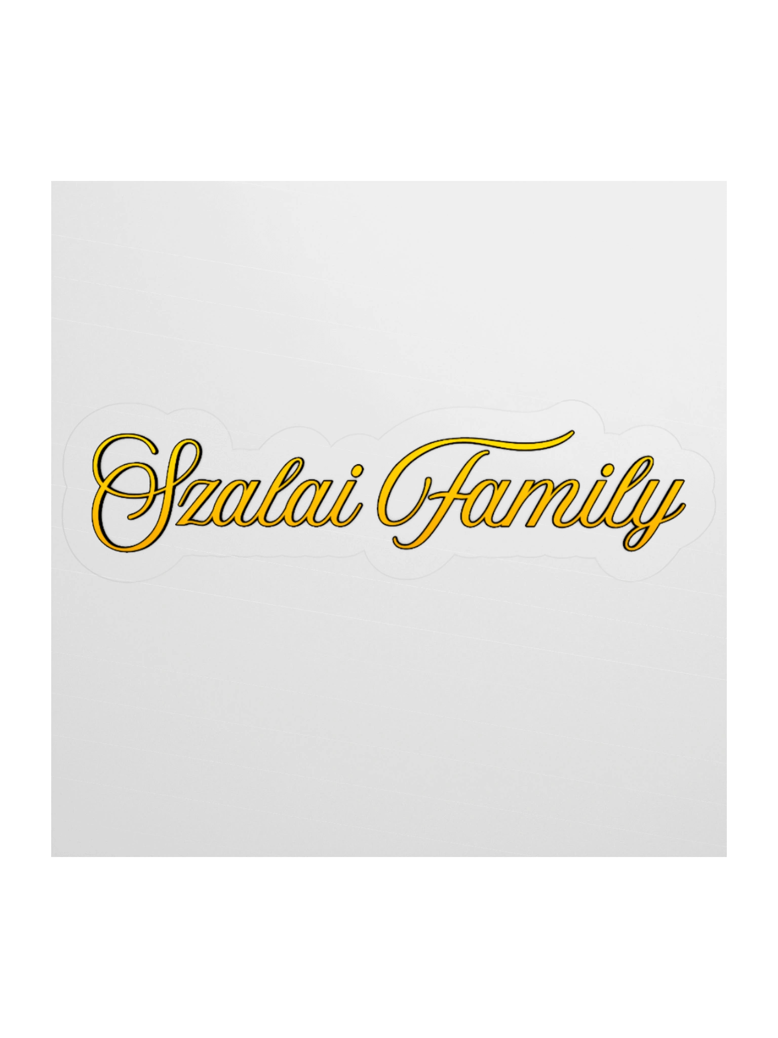 Szalai Family Logo Sticker product image (1)