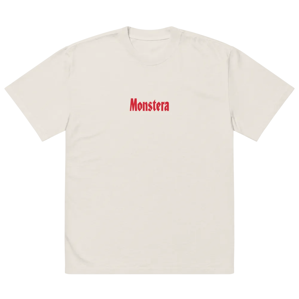 ⚡️ MONSTERA WORLD TOUR ⚡️ oversized tee product image (5)