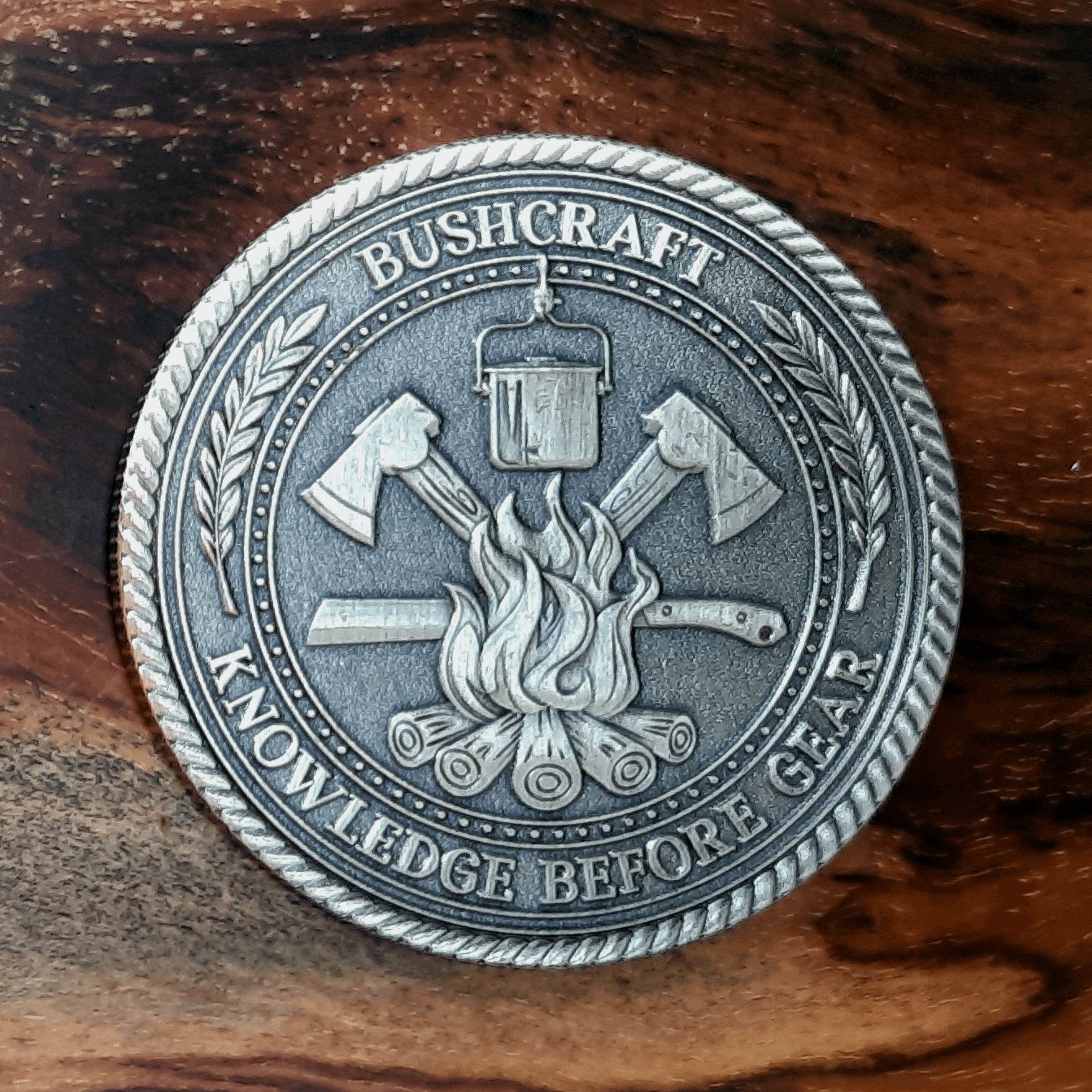 Limited Edition Bushcraft Challenge Coin product image (3)