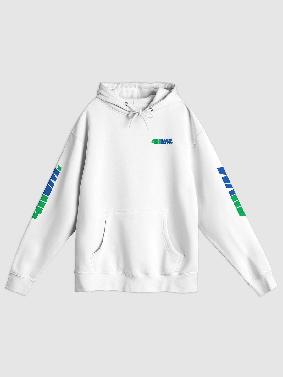 411VM Hoodie | Green/Blue Logo product image (1)