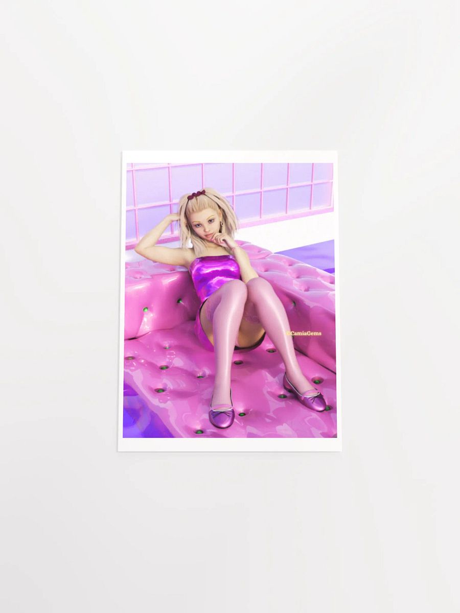 Fay Glimmering Pink Poster product image (48)