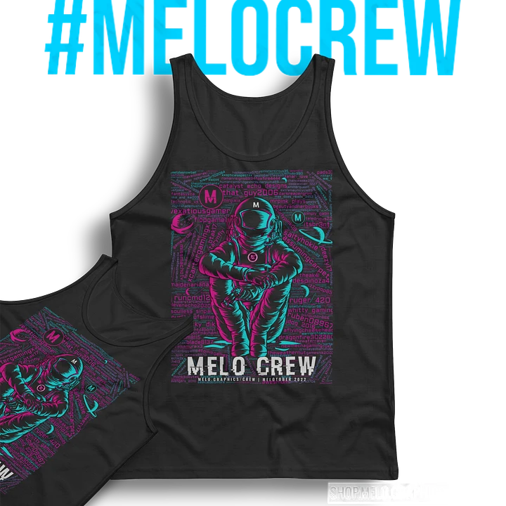 [MELOtober 22 Edition] #MeloCrew Founders - Personalized Tank + BONUS | #MadeByMELO product image (1)