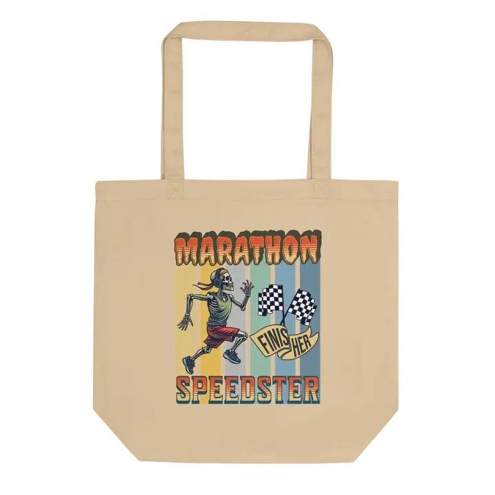 Marathon Speedster Skeleton Running Tote Bag product image (1)