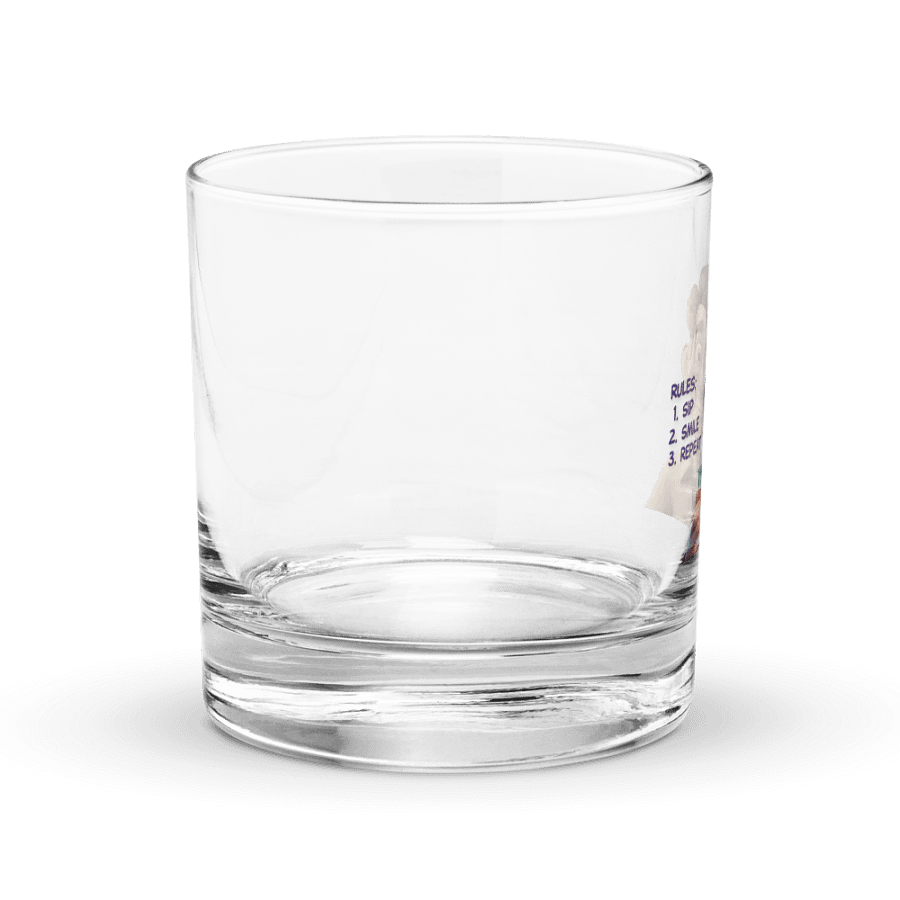 Sip, Smile & Repeat - Whiskey Glass product image (3)