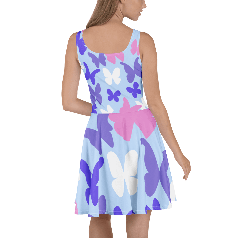 Fluttering Wings Skater Dress product image (4)