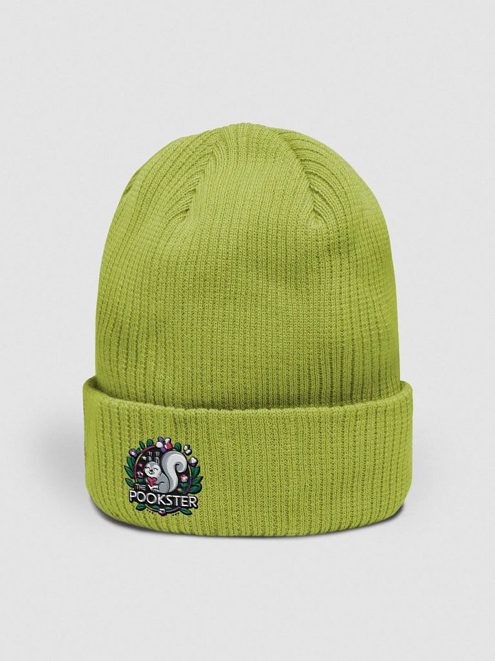 Organic Cotton Embroidered Beanie: The Pookster product image (2)
