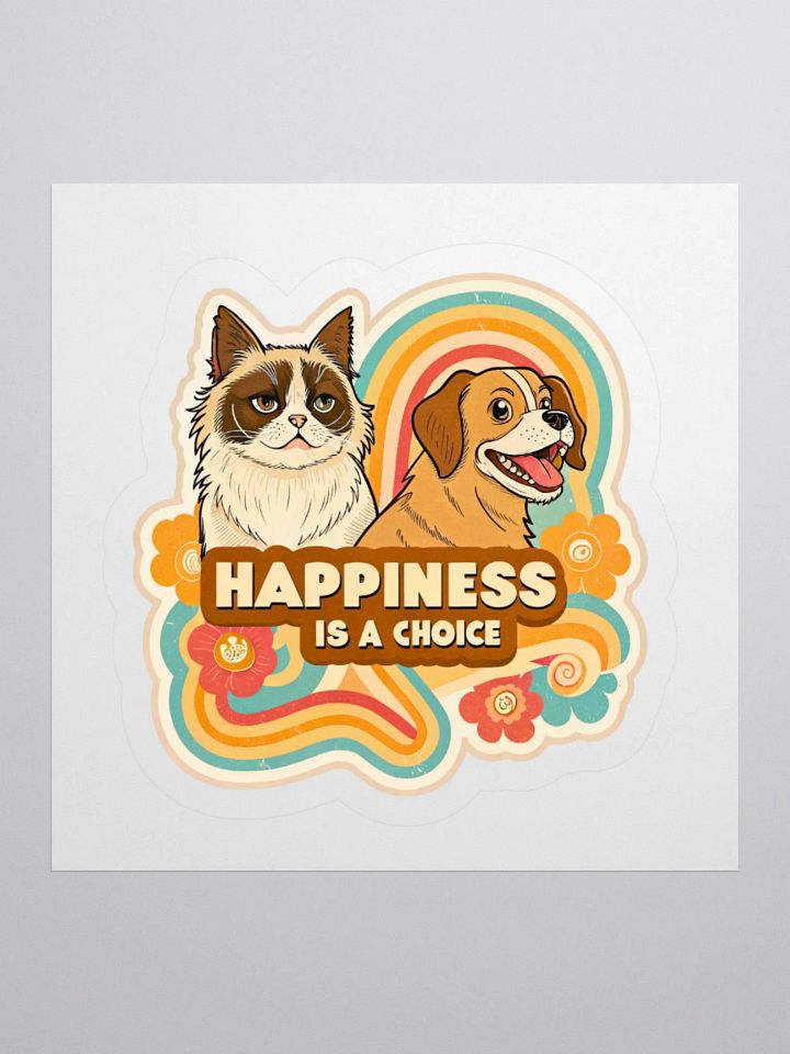 Happiness is a Choice Sticker product image (3)