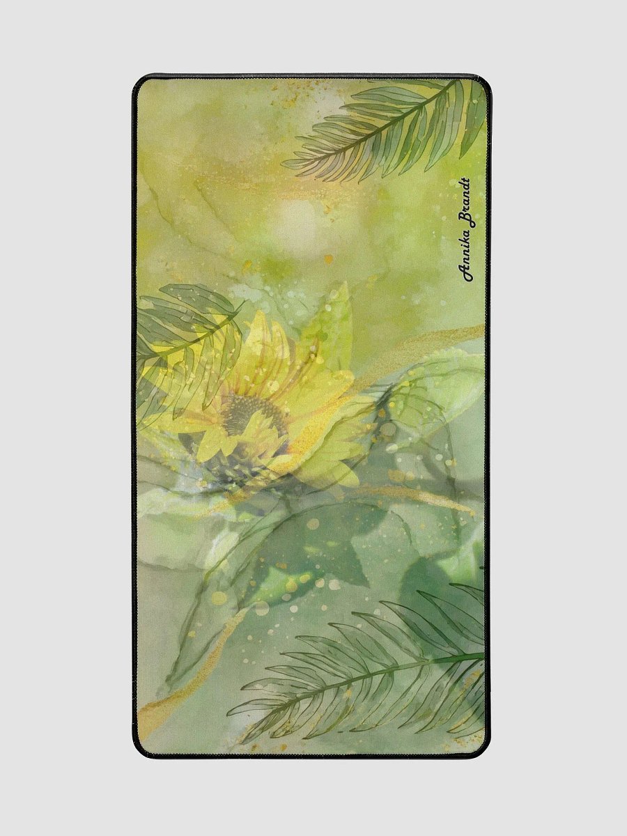 Desk Mat: Sunflower in early golden autumn product image (2)