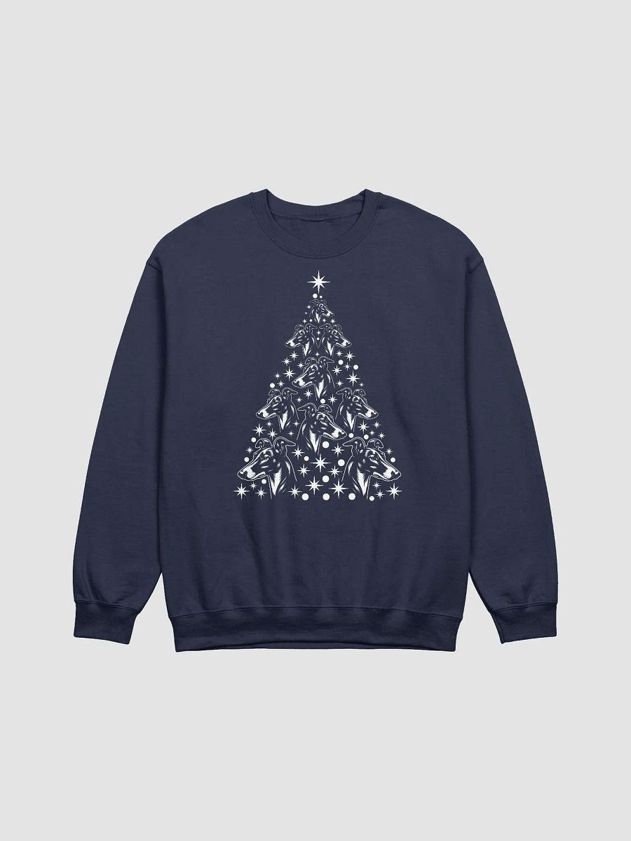 Greyhound Christmas Tree Sweatshirt Design for Greyhound Paw-rents product image (18)