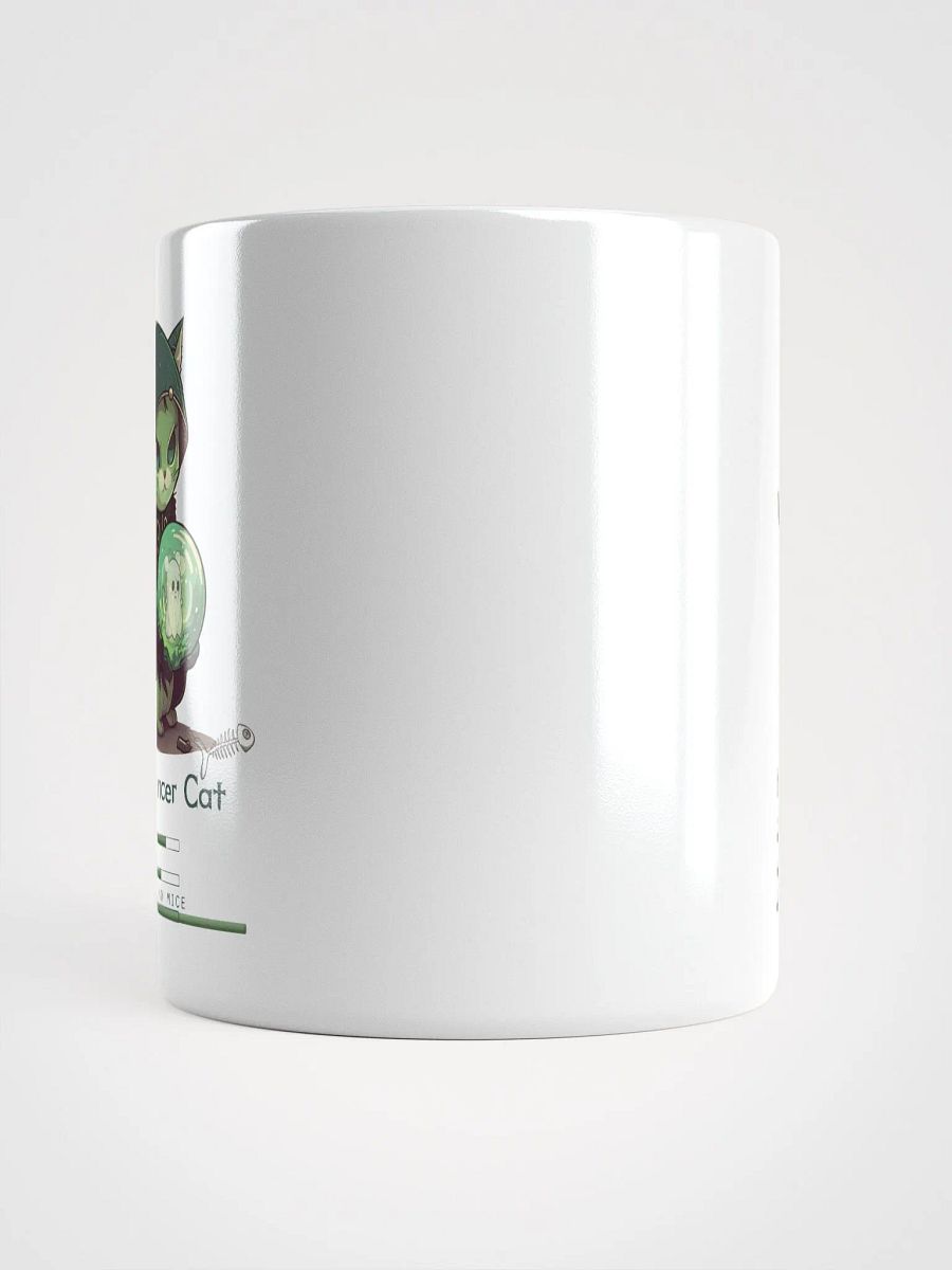 RPG Necromancer Cat white ceramic mug 11oz 15oz 20oz for gamers and cat lovers product image (14)
