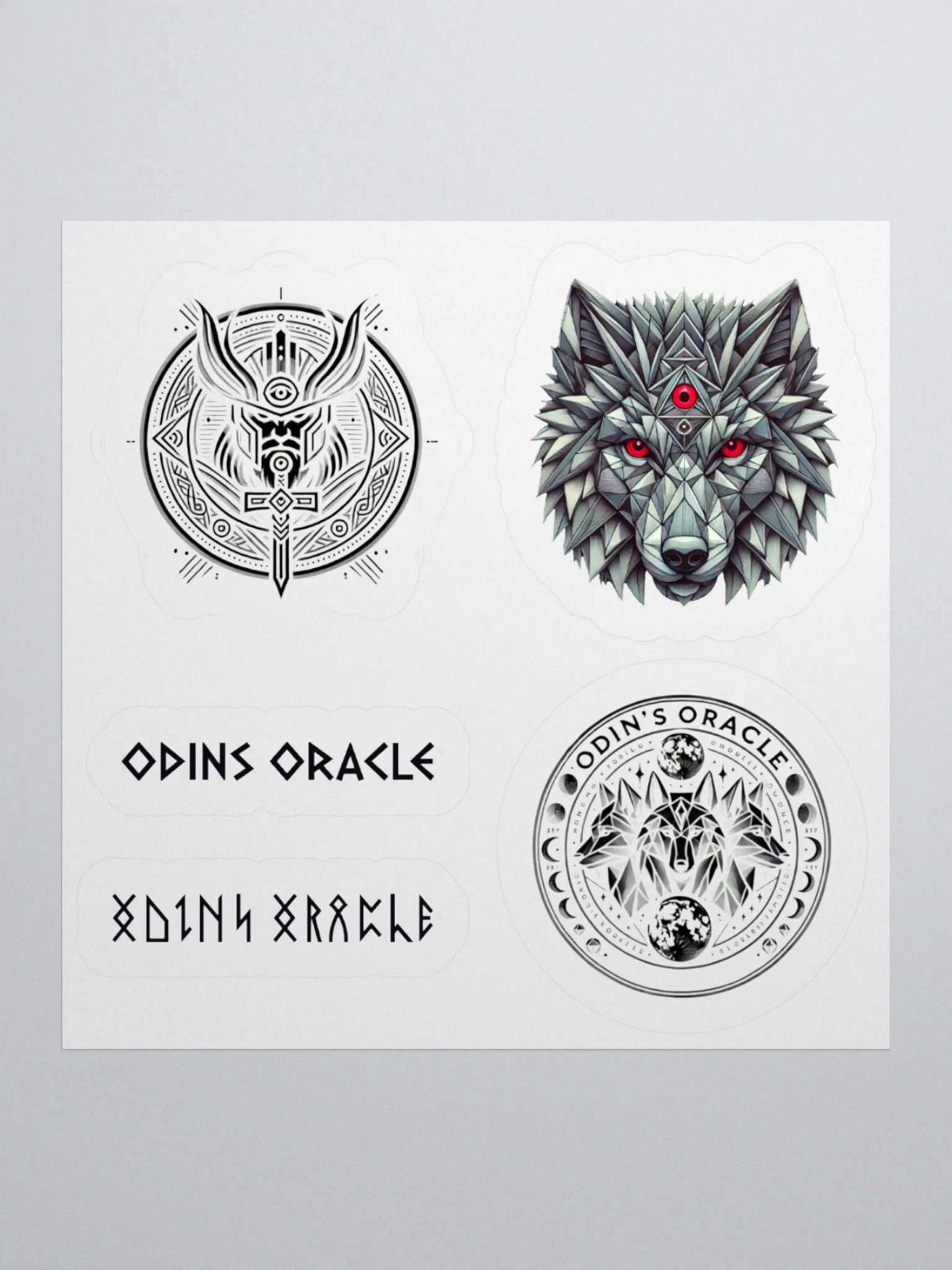 Odin's Oracle - Sticker Sheet product image (1)