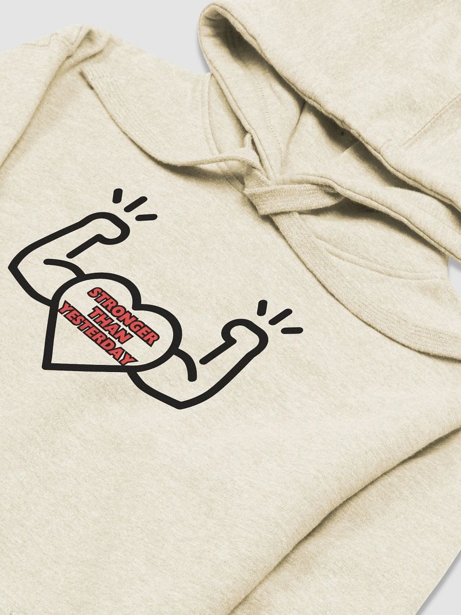 STRONGER THAN YESTERDAY Premium Hoodie product image (24)