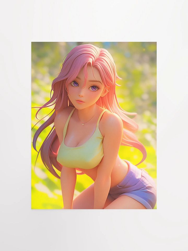 Vibrant Anime Girl Poster product image (2)