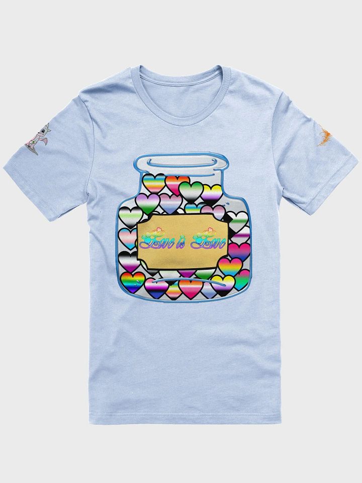 Love is Love Rainbow Hearts T-Shirt product image (4)