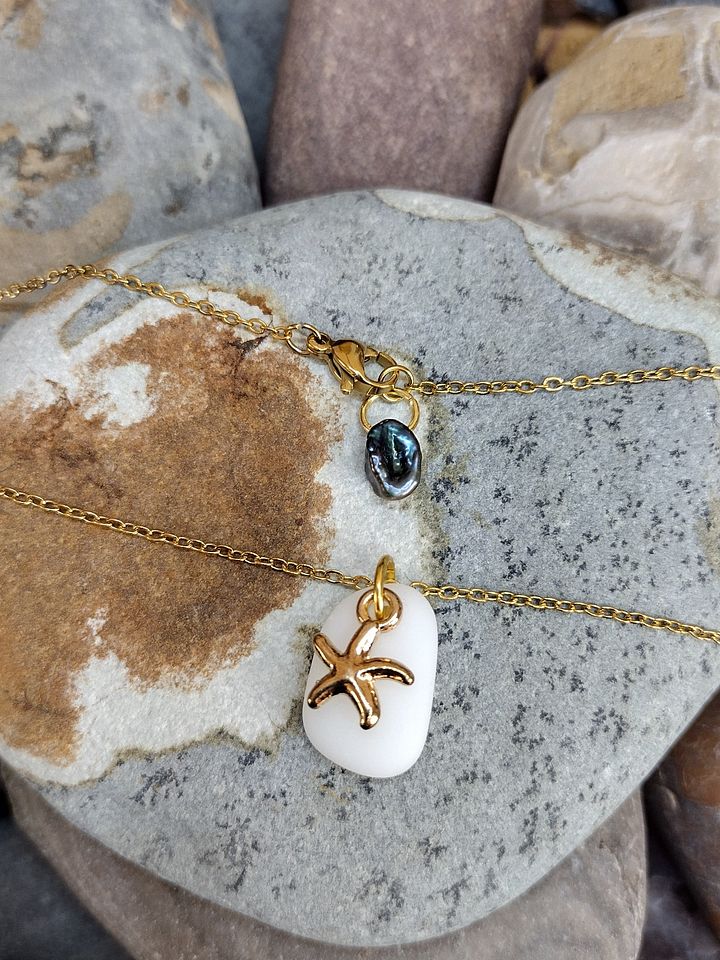 SEA GLASS NECKLACE product image (1)