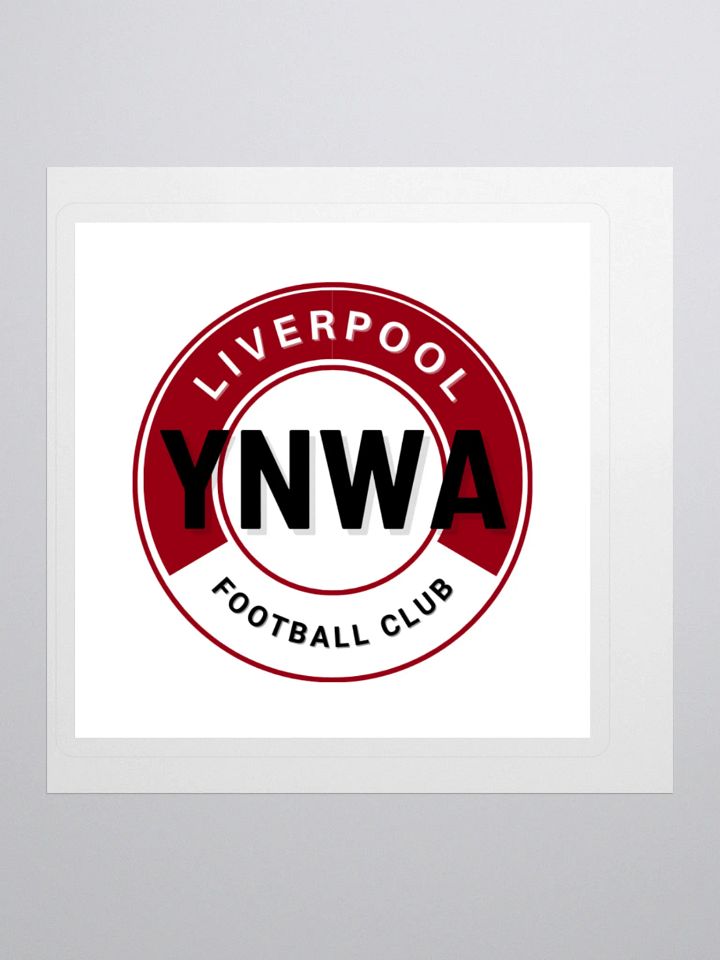 Liverpool YNWA Motto Kiss Cut Stickers product image (1)