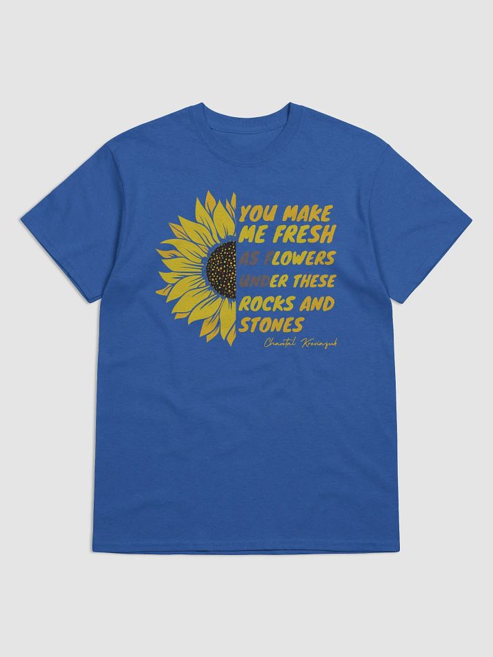 UNDER THESE ROCKS AND STONES SUNFLOWER TEE product image (41)
