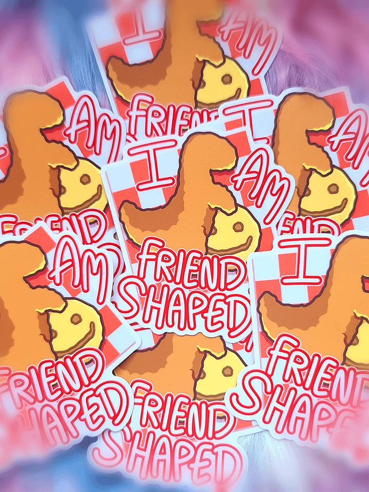 Friend Shaped | Sticker product image (1)